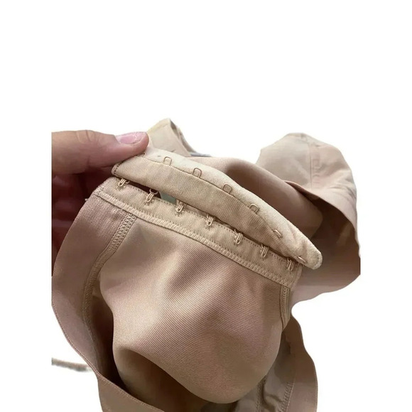 Delimira Beige Front Close Full Coverage Wire Free Back Support Bra Size 38E - Picture 9 of 9
